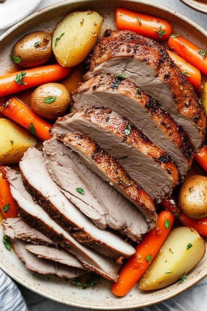 Light Herb Pork Loin