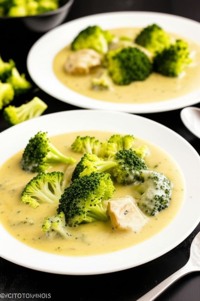 Low-Carb Cream of Broccoli Soup