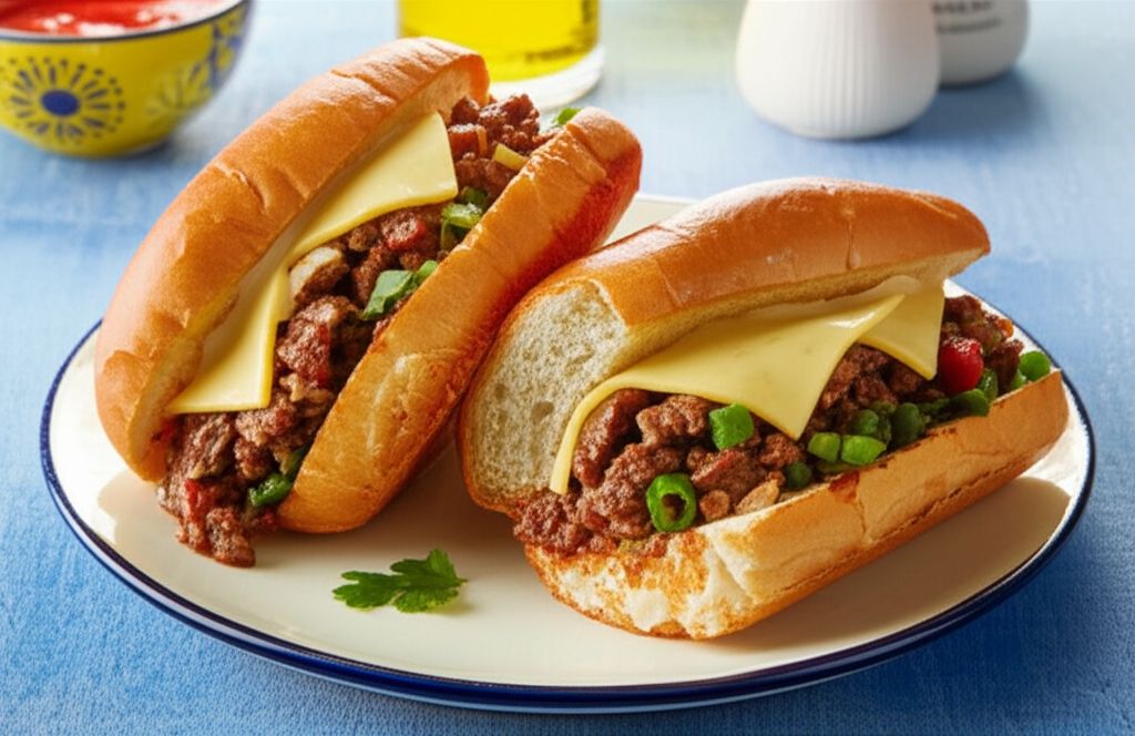 Marination's Korean Philly Cheese Steak