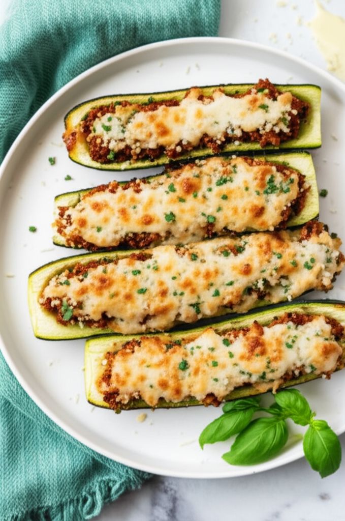 Mediterranean Zucchini Boats