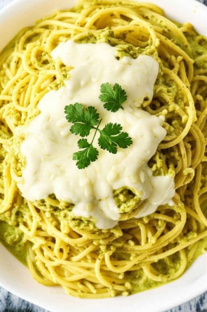 Mexican Green Spaghetti