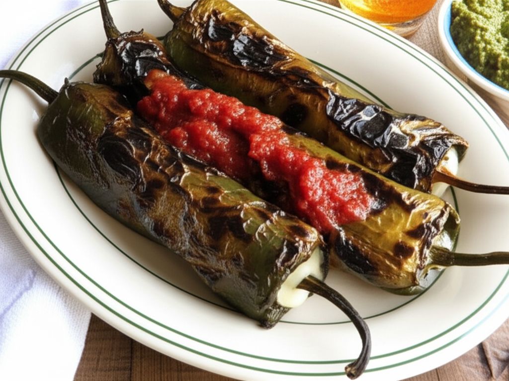 Miguelina's Poblanos and Cheese