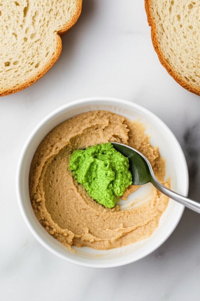 Miso Paste Ham Sandwich