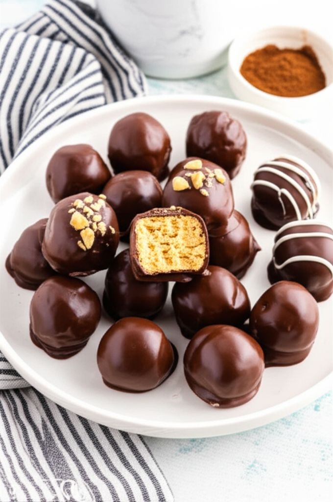 No-Bake Cookie Dough Truffles
