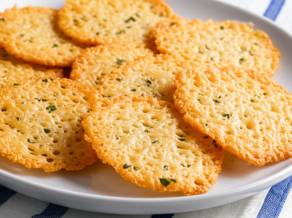 Parmesan Thyme Crisps