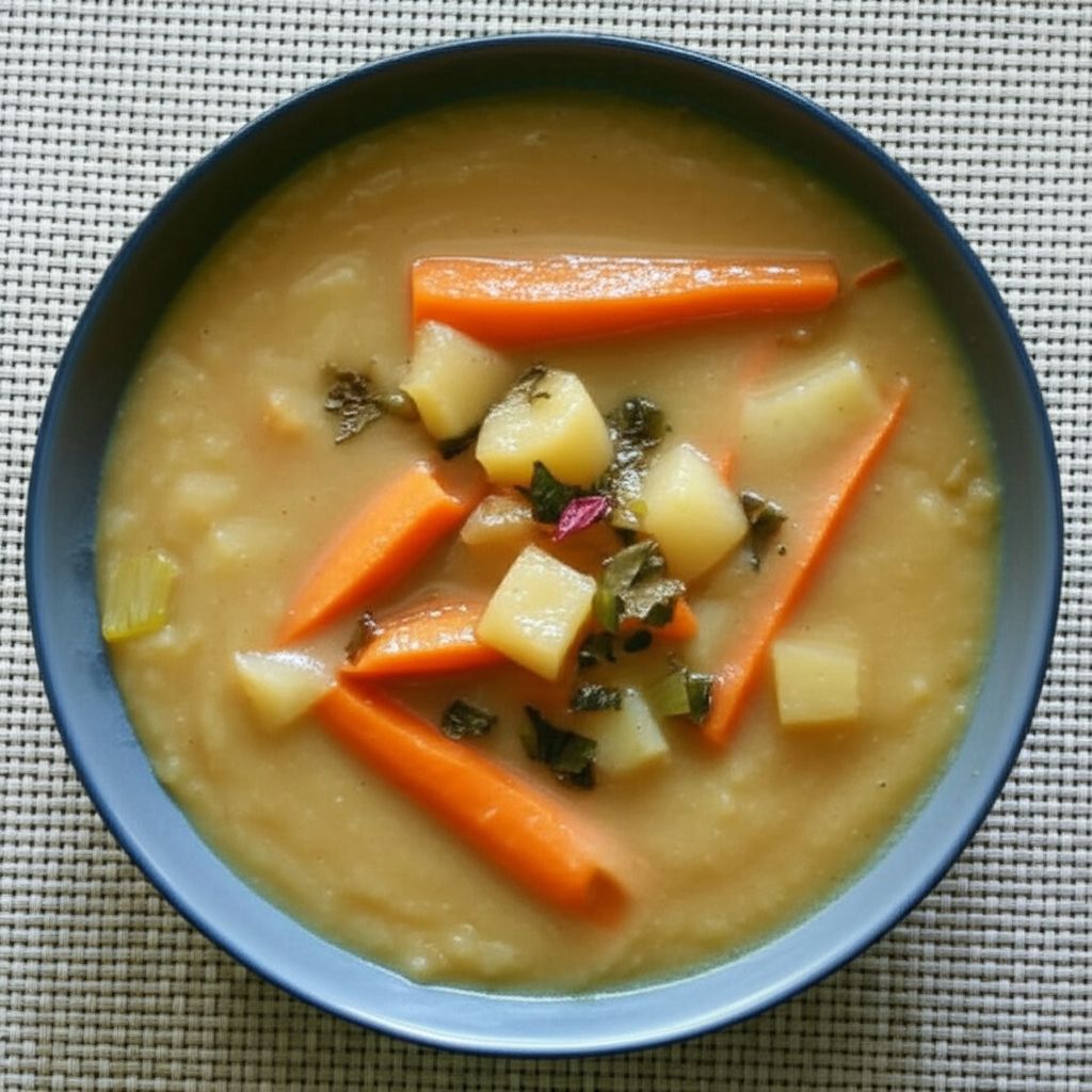 Parsnip, Pear, and Apple Soup