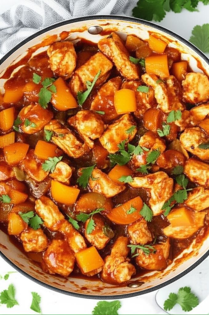 Peach Jalapeño Chicken
