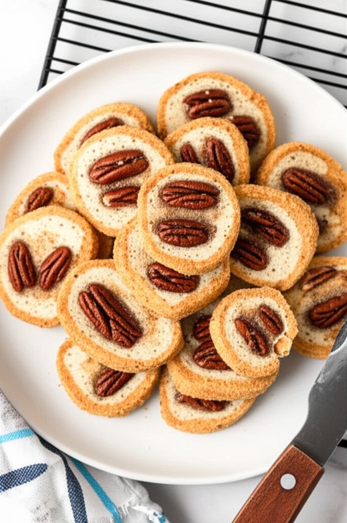 Pecan Shortbread Cookies