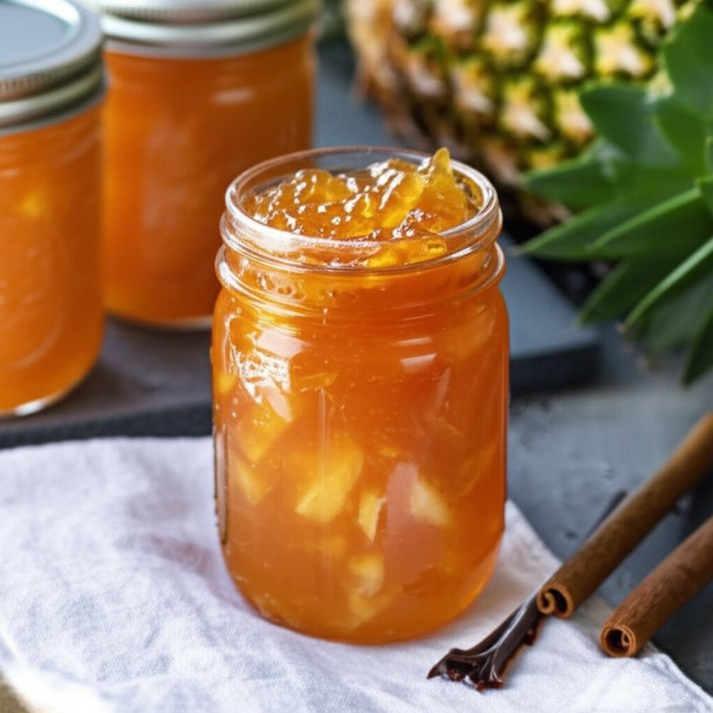 Pineapple-Apple Marmalade Jam