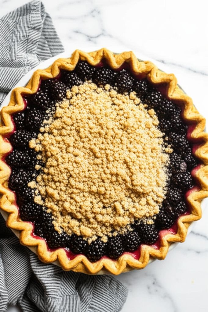 Poppin' Jalapeno Blackberry Pie