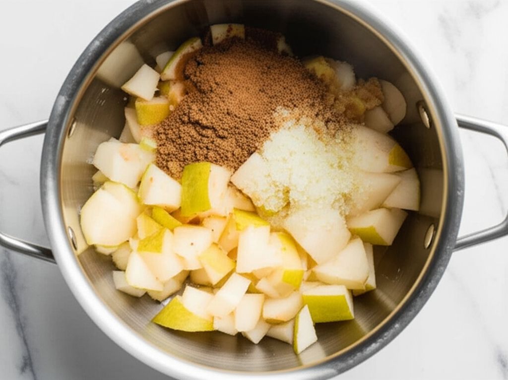 Pork Chops with Pear Sauce