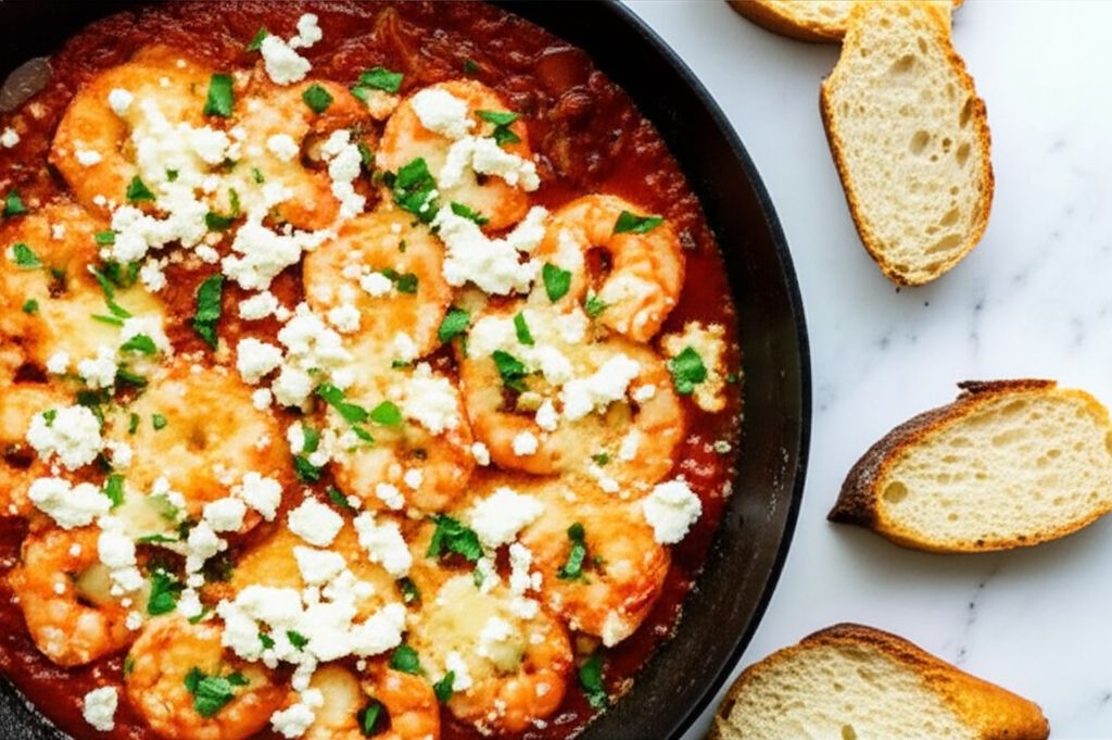 Prawn Saganaki
