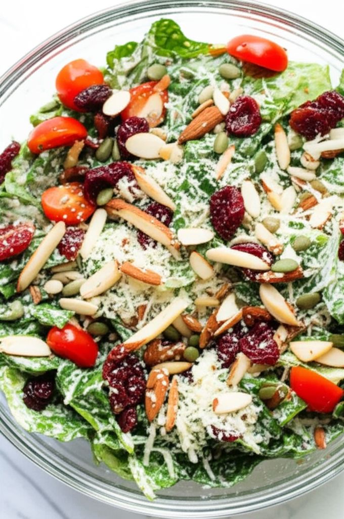 Ranchy Fruit and Nut Salad