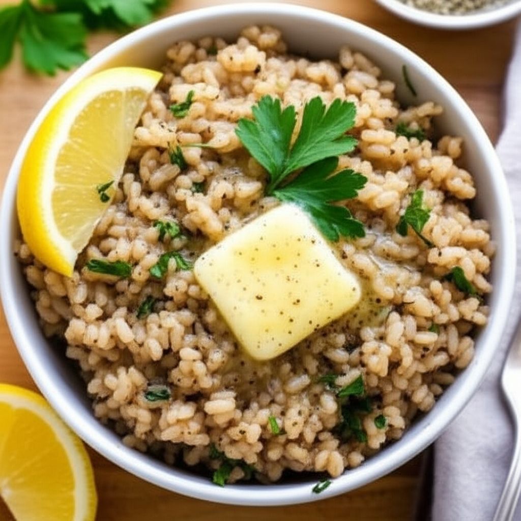 Semi-Indulgent Easy Brown Rice