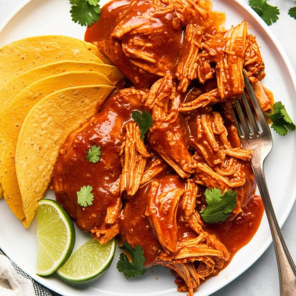 Slow Cooker Mexican Shredded Chicken