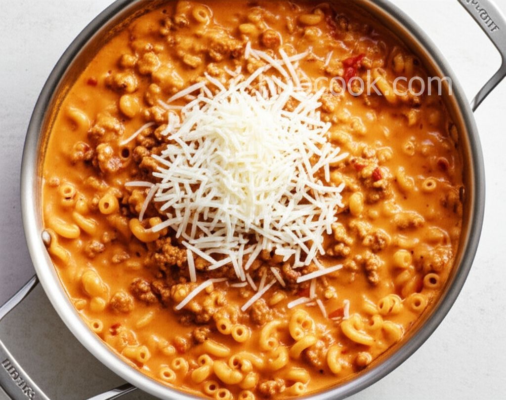 Spicy Campanelle Sausage Skillet