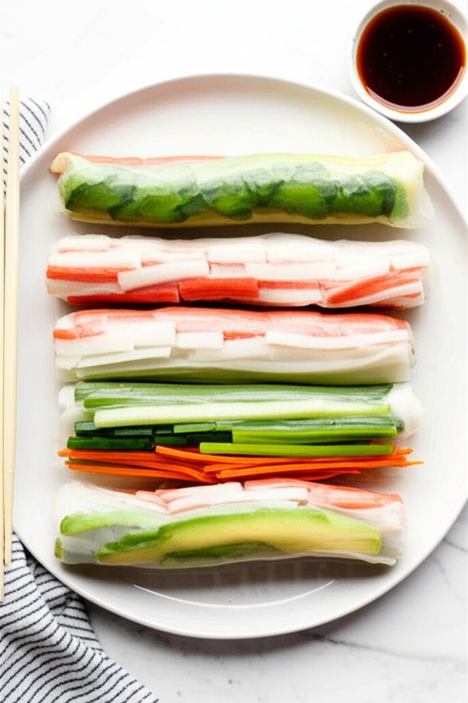 Spicy Crab Spring Rolls
