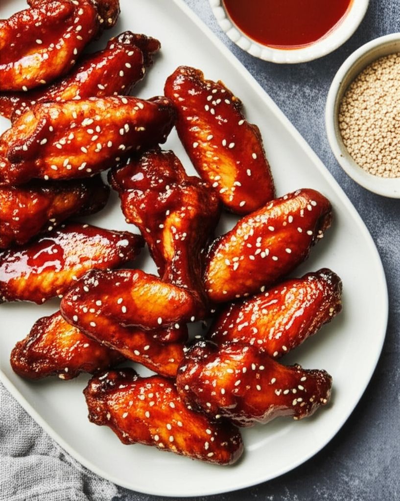 Spicy Ginger Chicken Wings