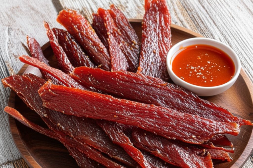 Spicy Salmon Jerky