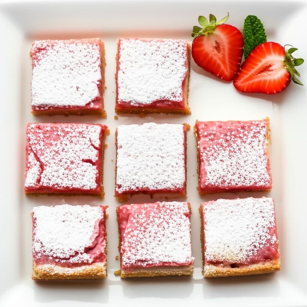 Strawberry Lemon Bars