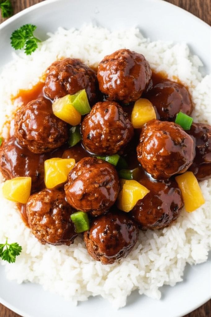 Sweet and Sour Meatballs IV