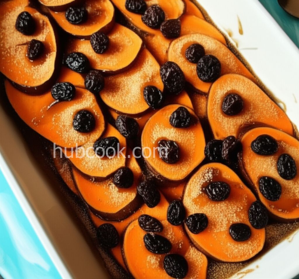 Sweet Potatoes with Brandy and Raisins