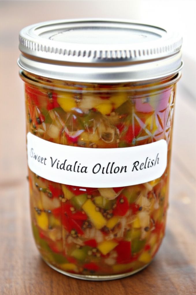 Sweet Vidalia Onion Relish