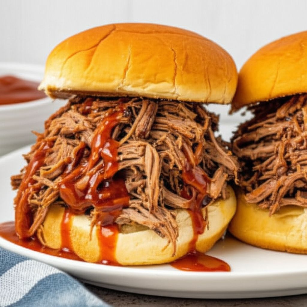 Ting-Town Barbeque Beef Sandwich