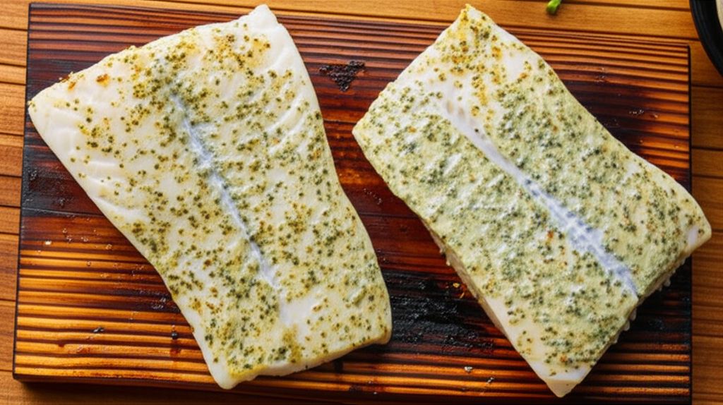 Trishie's Cedar Plank Cod