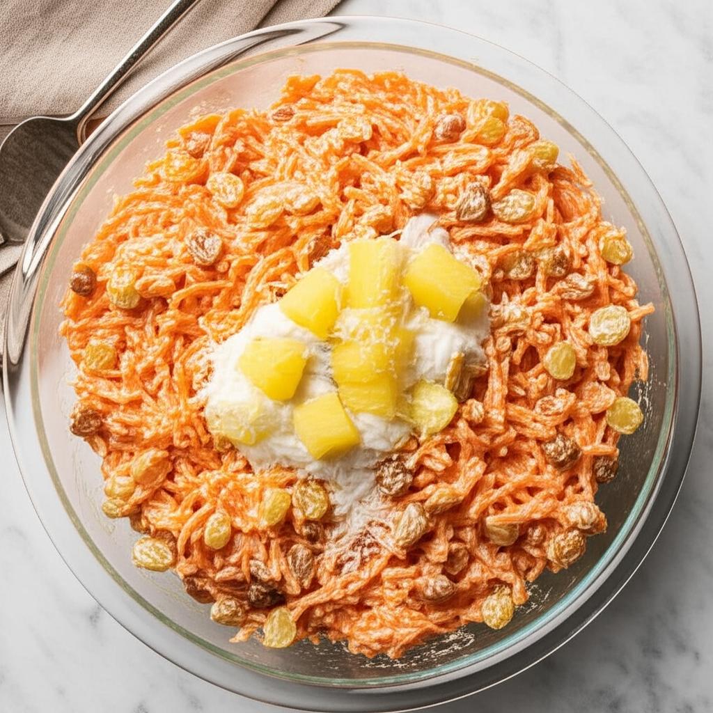 Tropical Carrot Raisin Salad