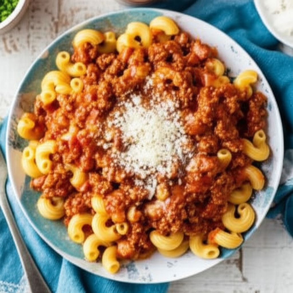 Turkey Ragu with Fontina and Parmesan