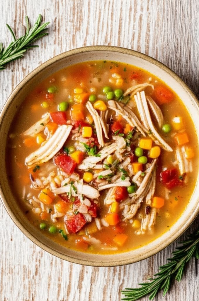 Turkey Rice Soup