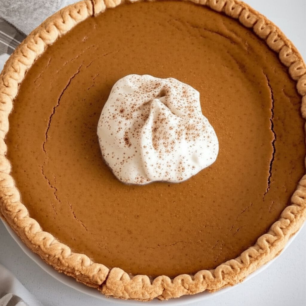 Vanilla Walnut Pumpkin Pie