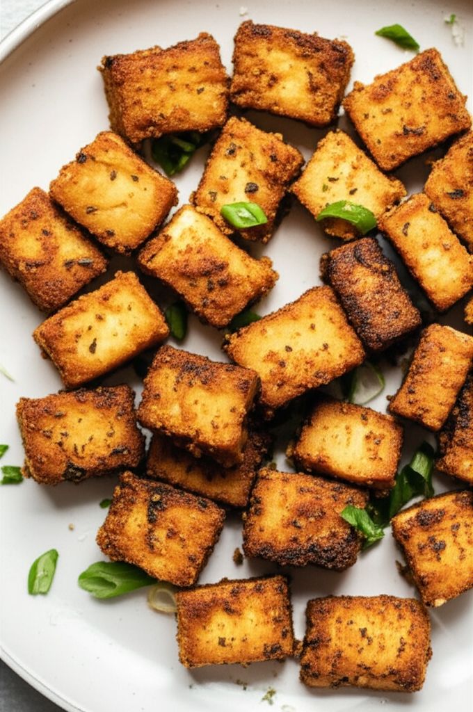 Vegan Fried Tofu