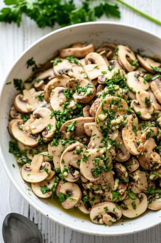 Vegan Mushroom Salad