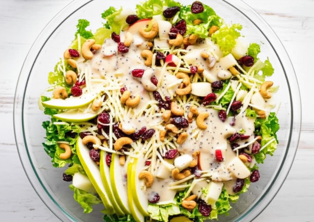 Winter Fruit Salad with Poppyseed Dressing