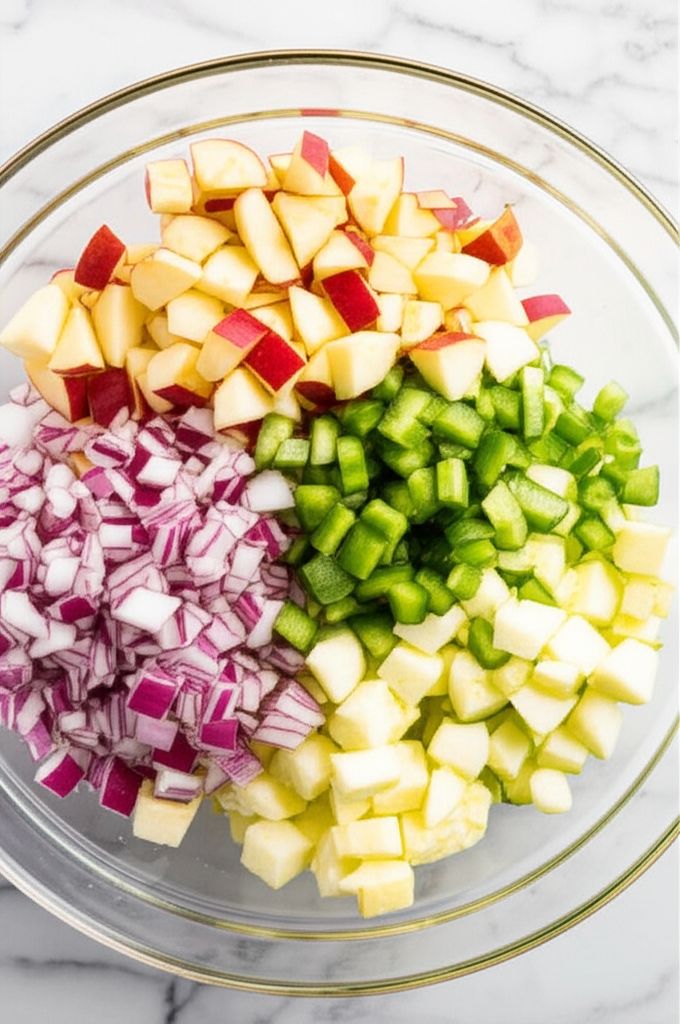 Apple and Zucchini Salad