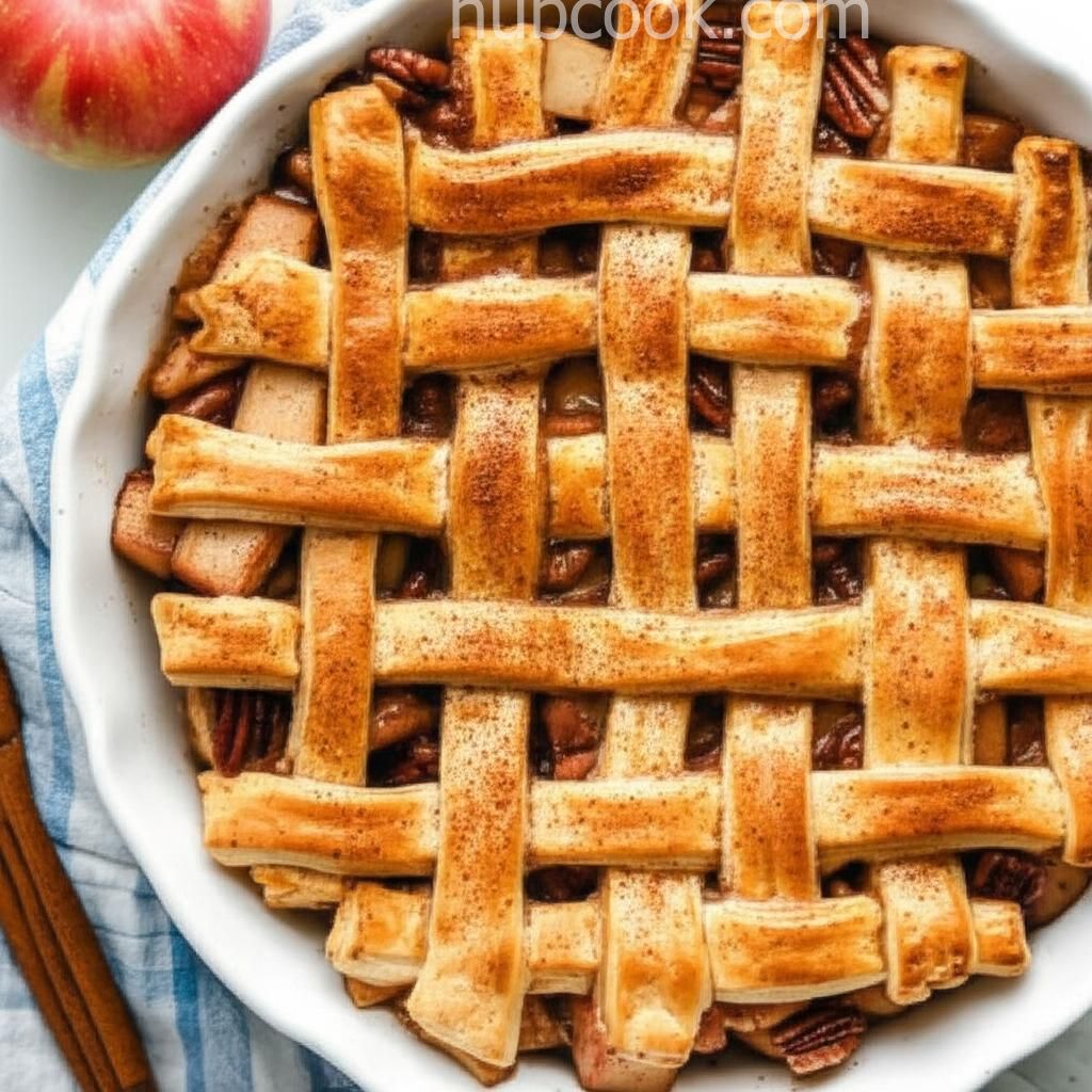 Apple Lattice Fruit Bake