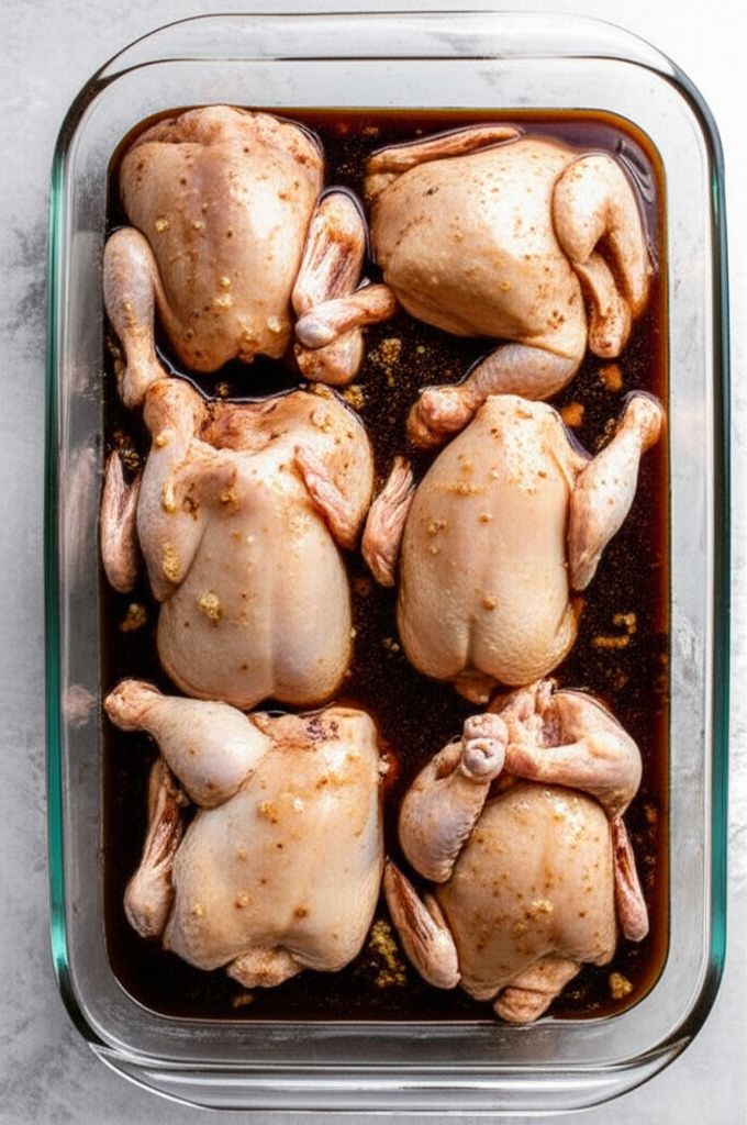Apricot Ginger Game Hens