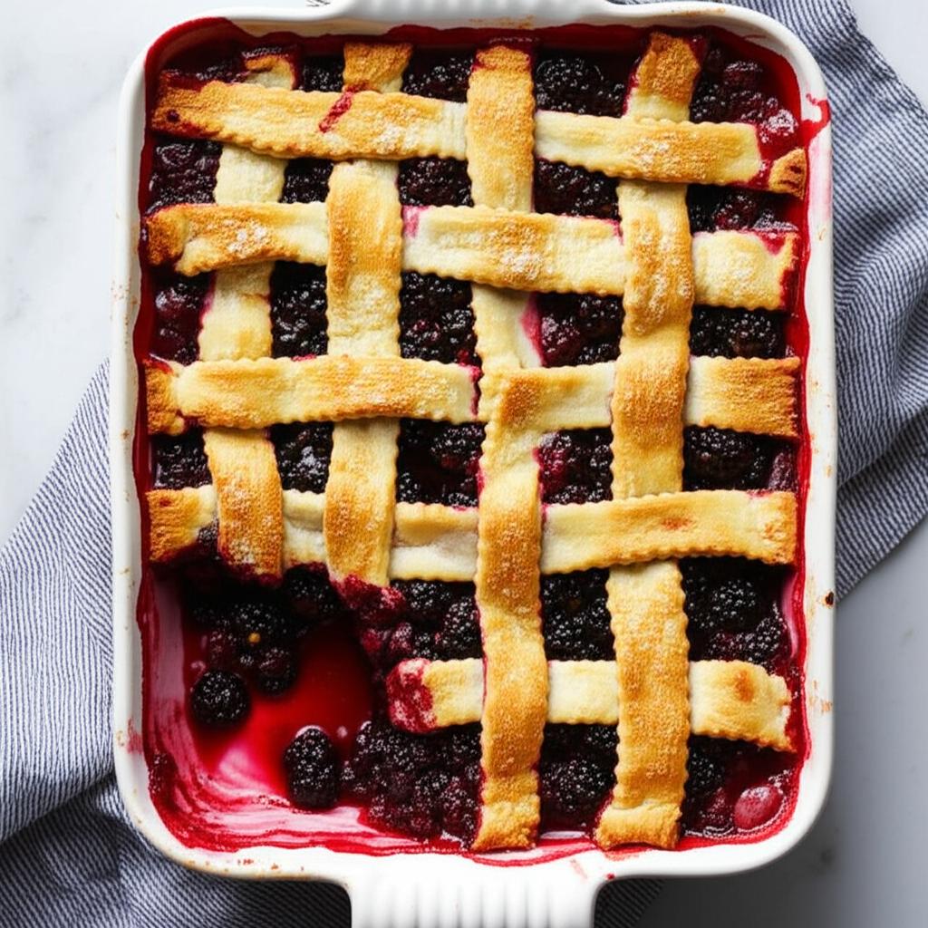 Brandy's Blackberry Cobbler