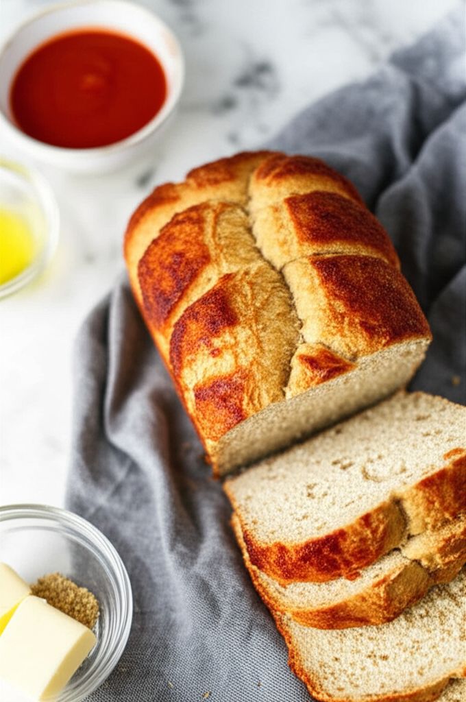 Bread Machine Garlic Bread