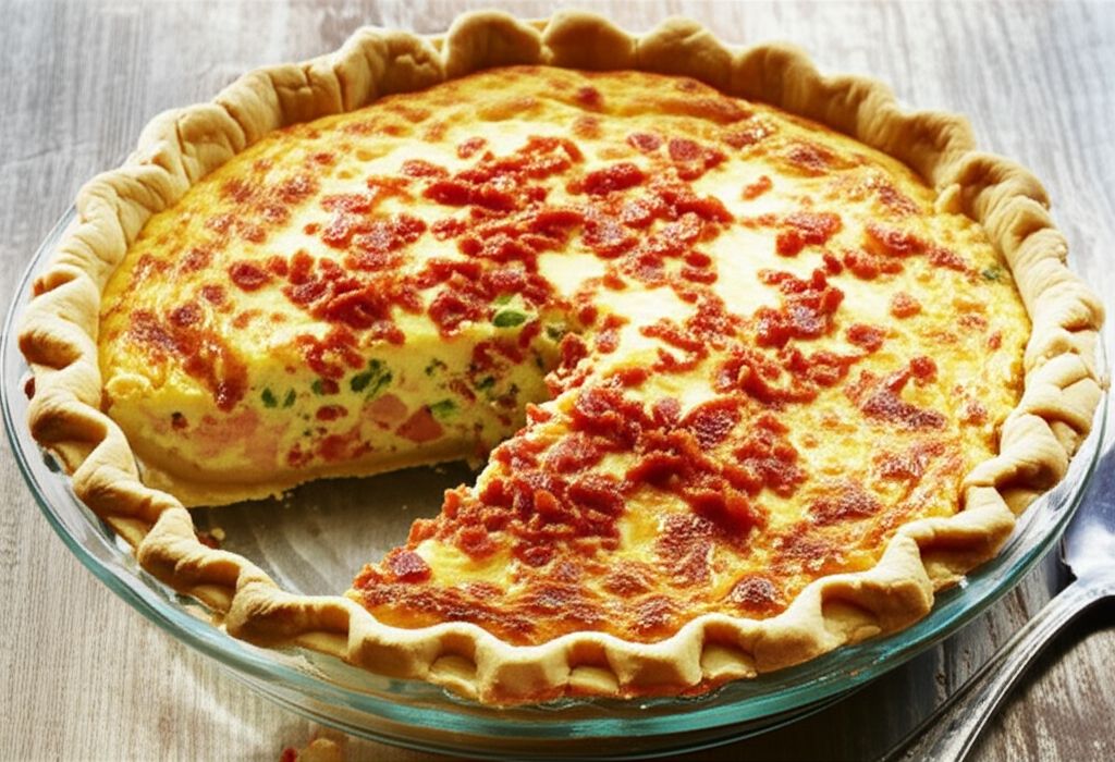 Cheese and Garden Vegetable Pie