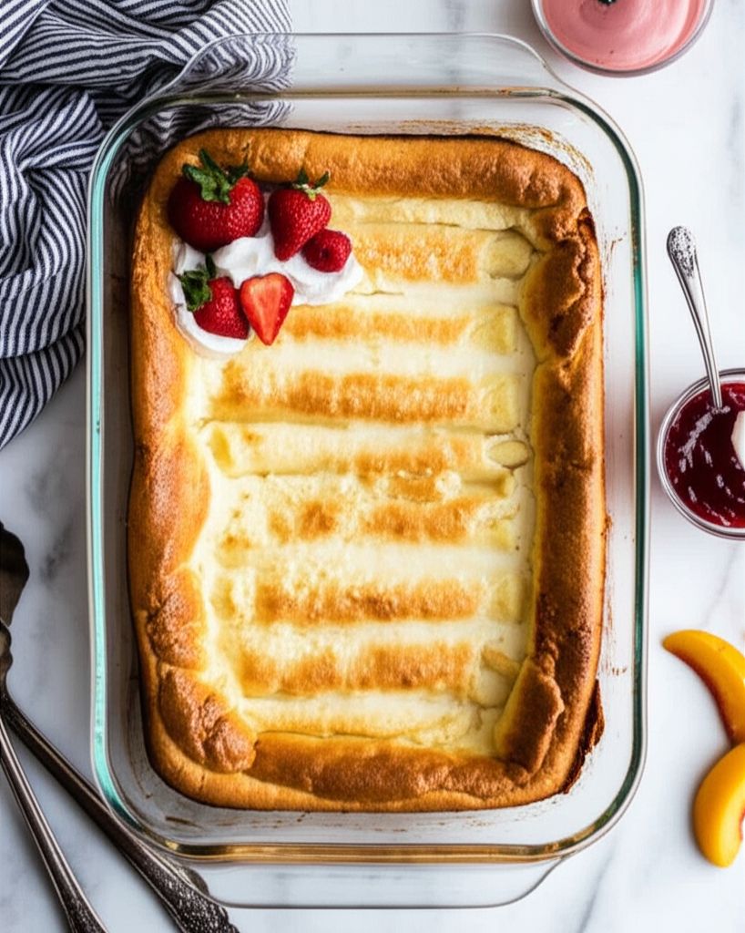 Cheese Crepe Souffle