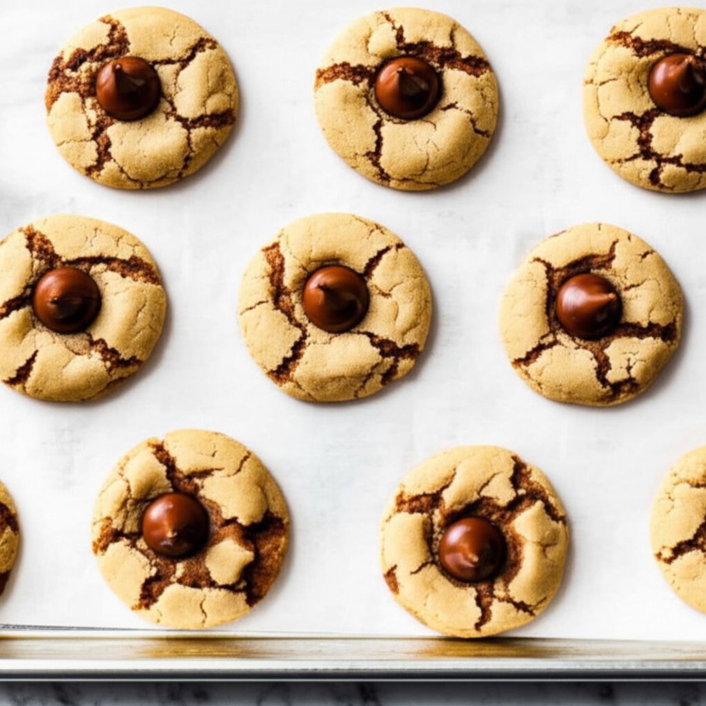 Chocolate Peanut Butter Blossoms