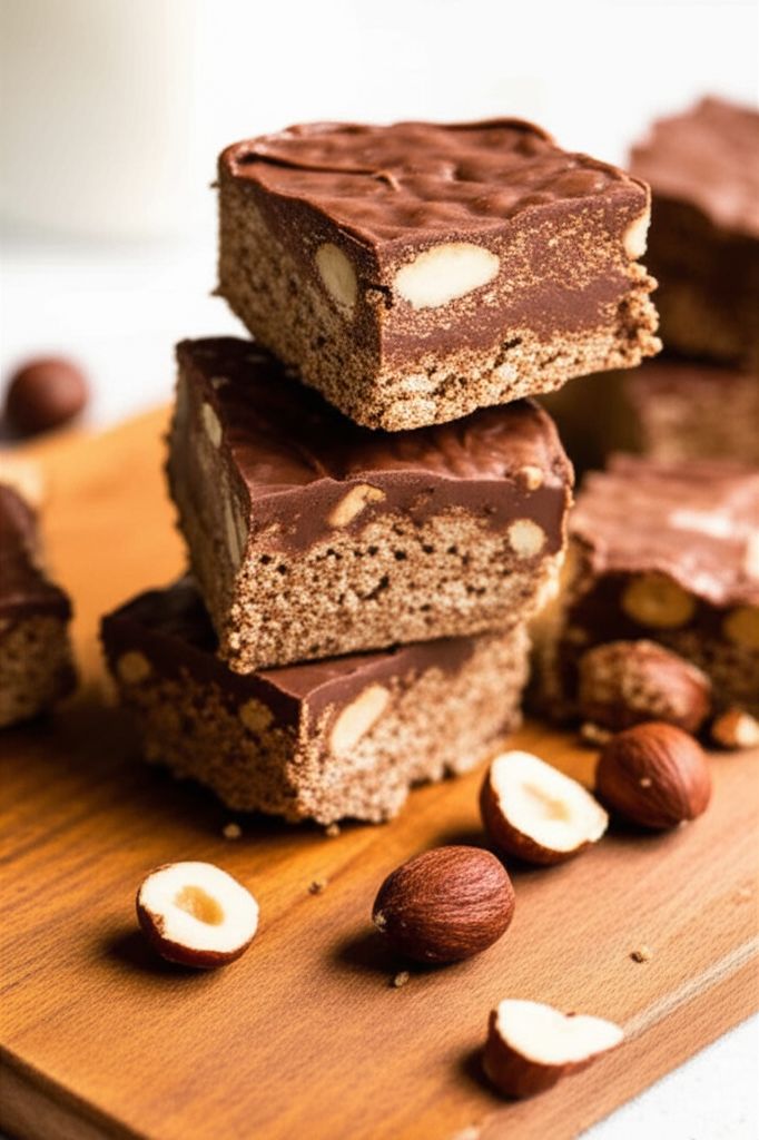 Chocolate-Hazelnut Spread No-Bakes