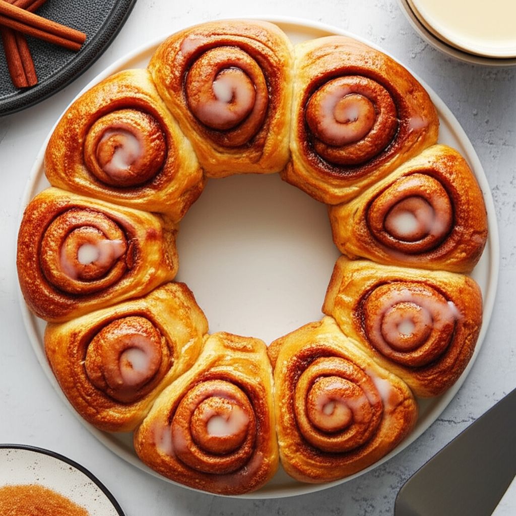 Cinnamon Crown Rolls