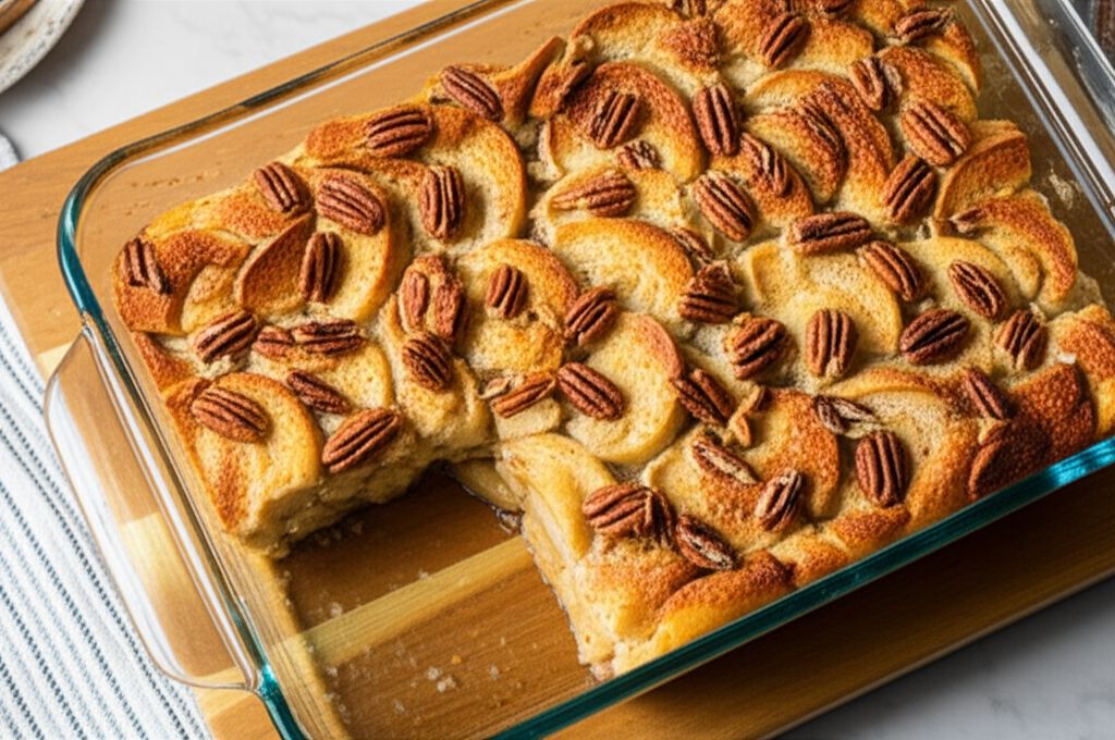 Cinnamon-Apple Strata