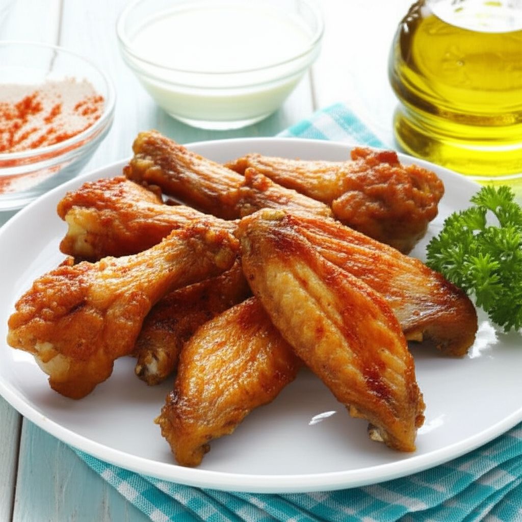 Crisp Fried Chicken Wings