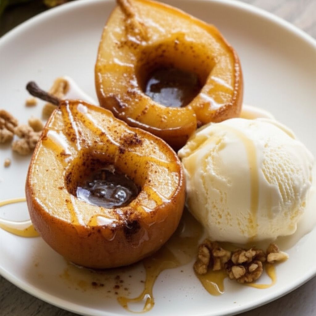 Easy Baked Pears