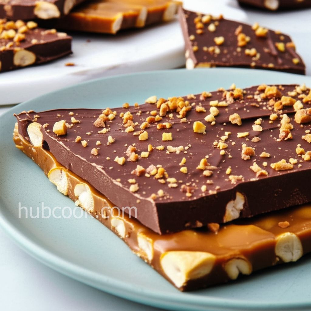 Easy Cashew Sea Salt Toffee